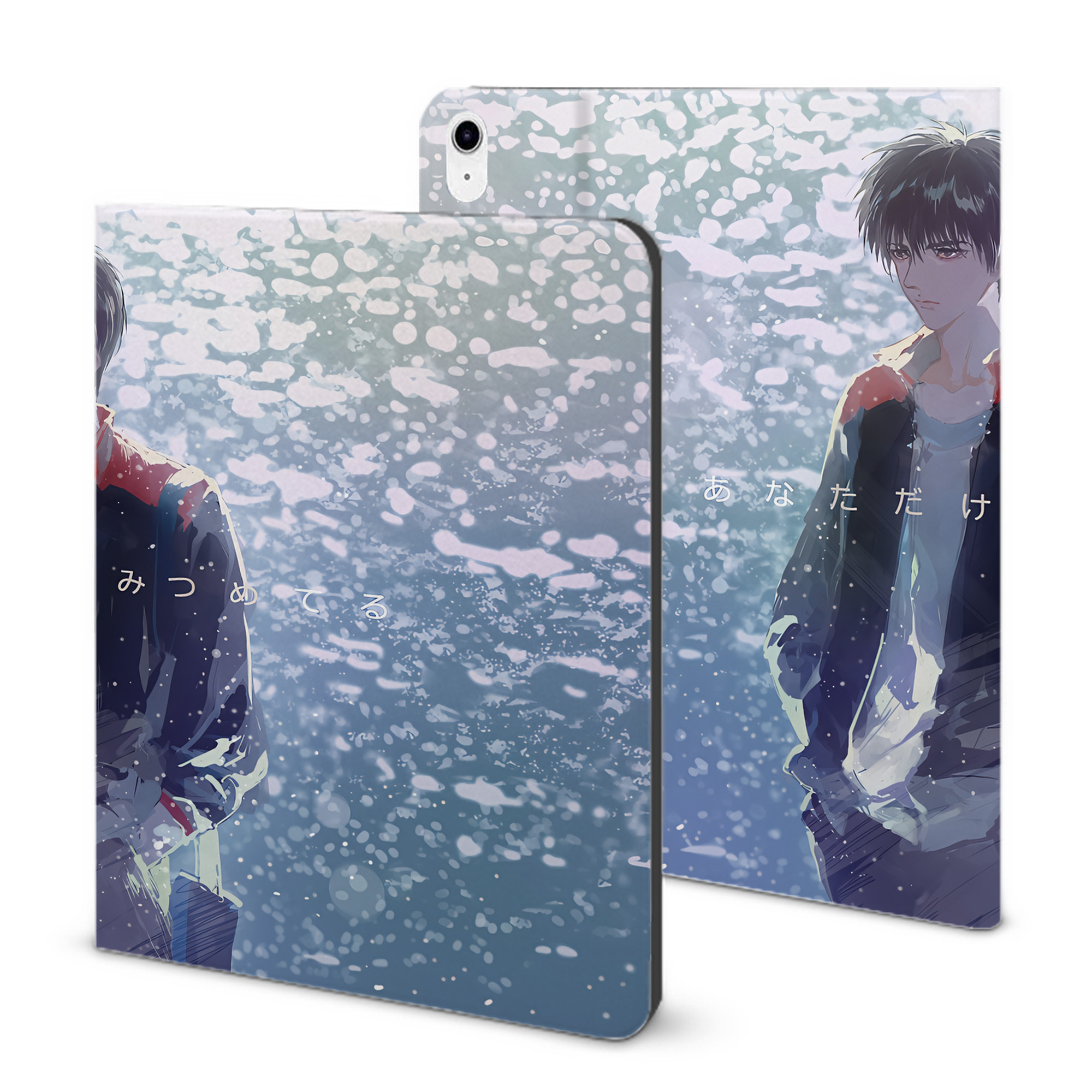 （画像用） SLAM DUNK／スラムダンク IPad ケース ブック型 PUレザー TPU 耐衝撃 軽量 薄型 ペン収納なし 全面保護 IPad 各モデル対応